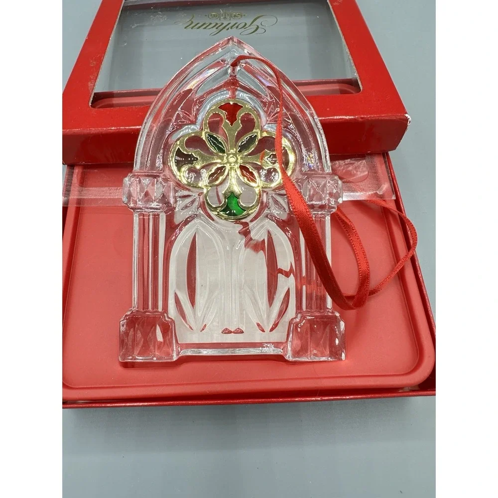 Gorham FRENCH CATHEDRAL ROSE WINDOW Ornament with box